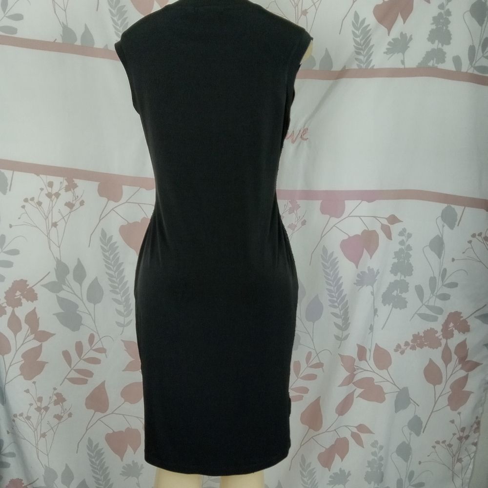 Candalite Women's Wedding Evening Cocktail Party Dress Stretch Size Medium - Picture 2 of 7